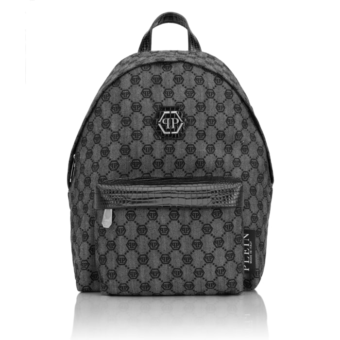 PLEIN SPORT Mochila MONOGRAM