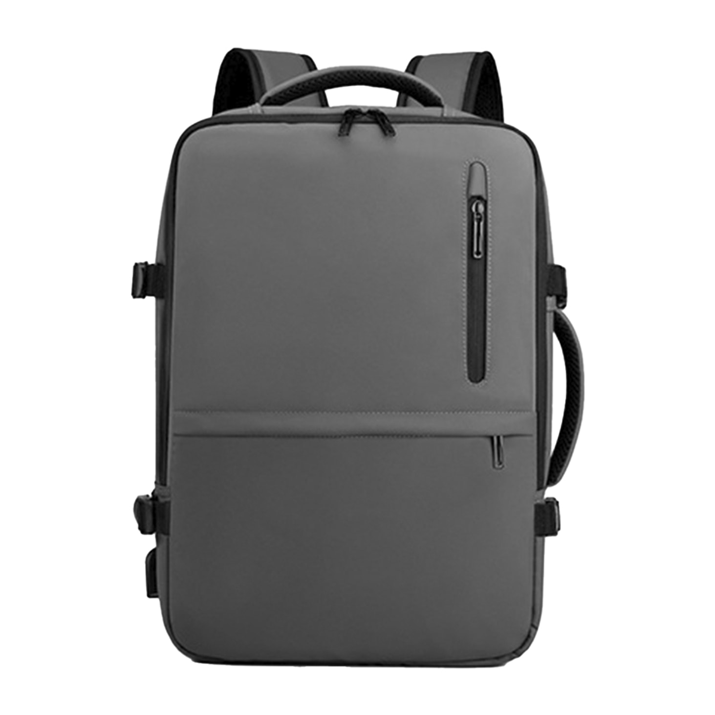 Mochila expandible viaje cabina de gran resistencia con multicompartimento y conexión USB.