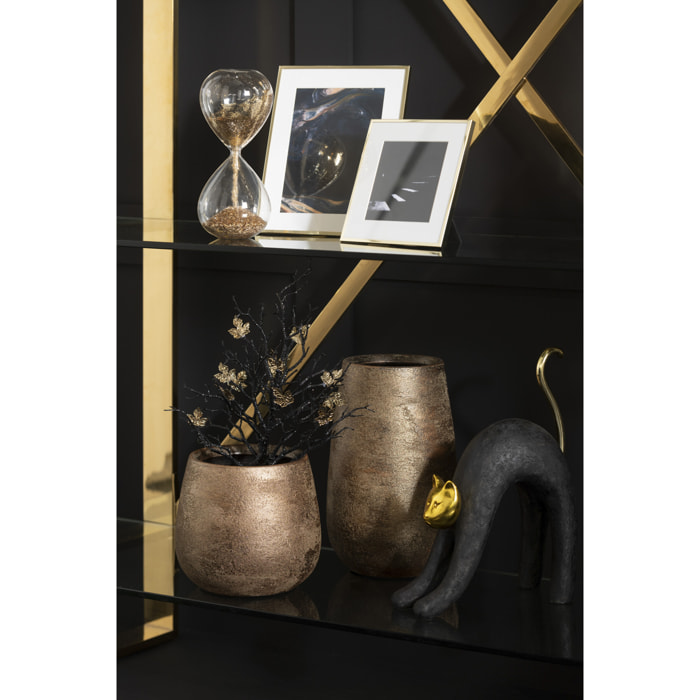 J-Line cadre photo Passe Partout Bord Fin - métal - or - medium - 2 pcs