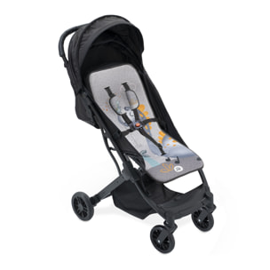 Colchoneta Modelo Dino Palmera Gris