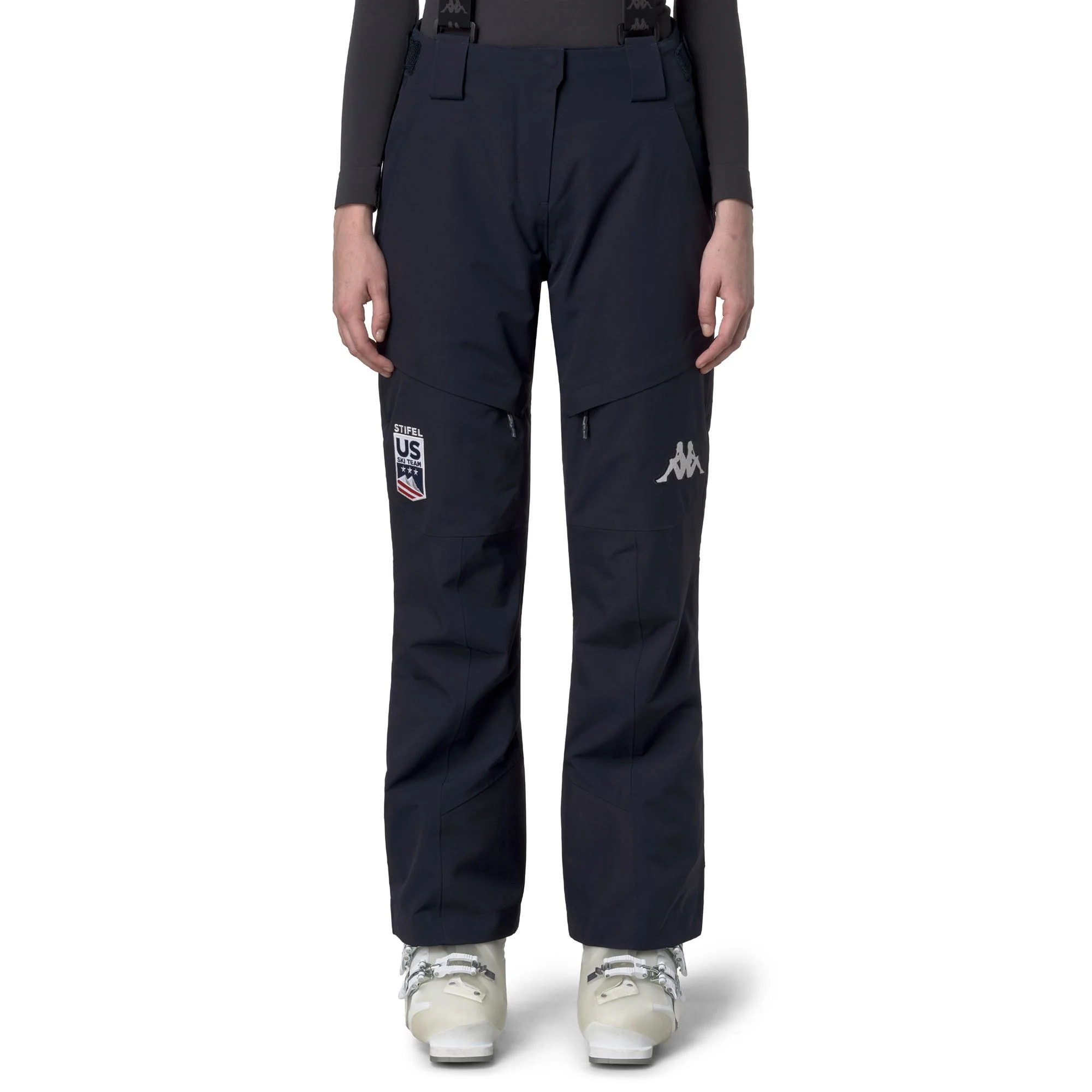 Kappa - Pantalones Mujer Azul - 6Cento 665C Us