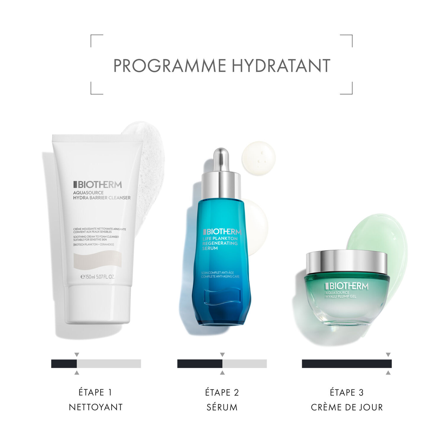 Aquasource Hyalu Plump Gel - Gel Hydratant à l'Acide Hyaluronique