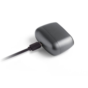 Réveil LEXON Minut ultra-compact Rechargeable Gris