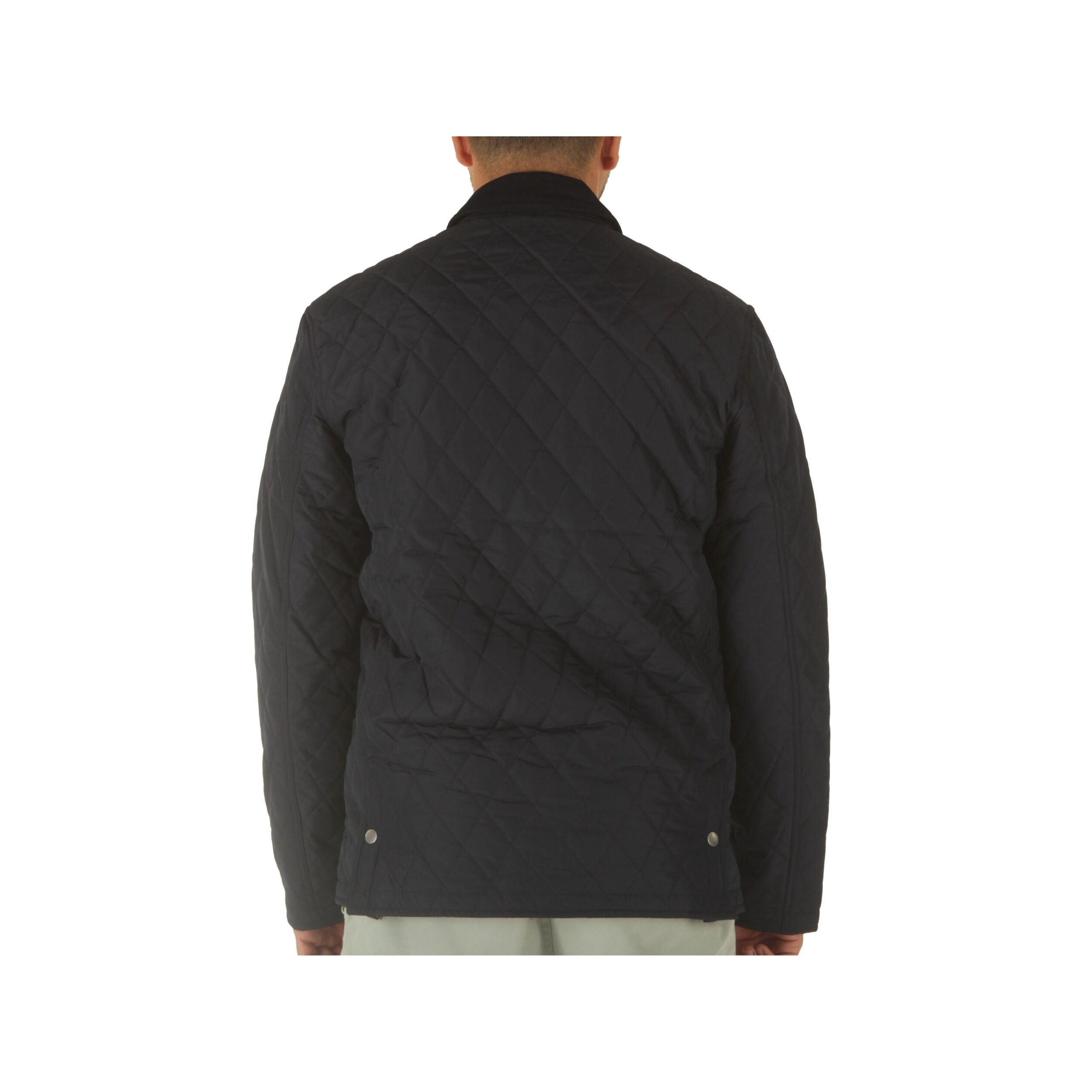 Giacche Lyle & Scott Quilted Jacket Dark Navy Blu