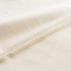 Plaid polycoton léger et polyvalent - Naturel