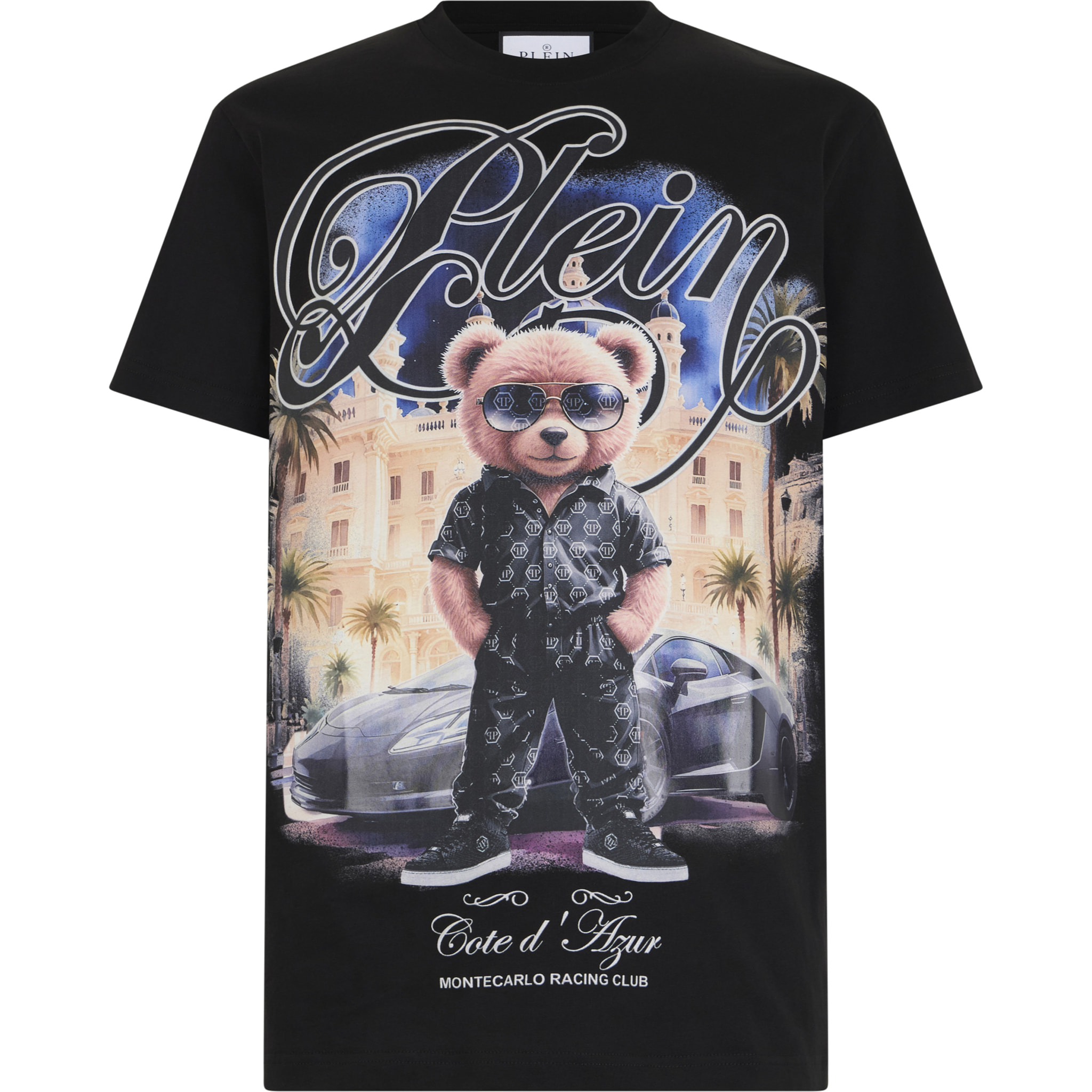PHILIPP PLEIN Round Neck T-Shirt Teddy