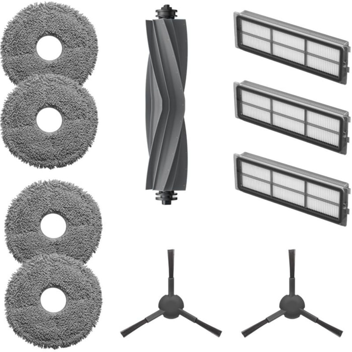 Kit accessoires DREAME Entretien robot L10s Pro brosses filtres patins lavage