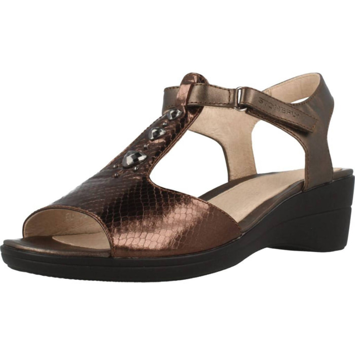 Sandalias Mujer de la marca STONEFLY  modelo VANITY III 9 Bronze