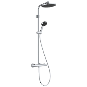 Colonne de douche thermostatique Activera S 240 EcoSmart chromé