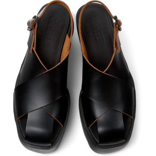 Sandalias - CAMPER Billie - Negro - Cuero liso