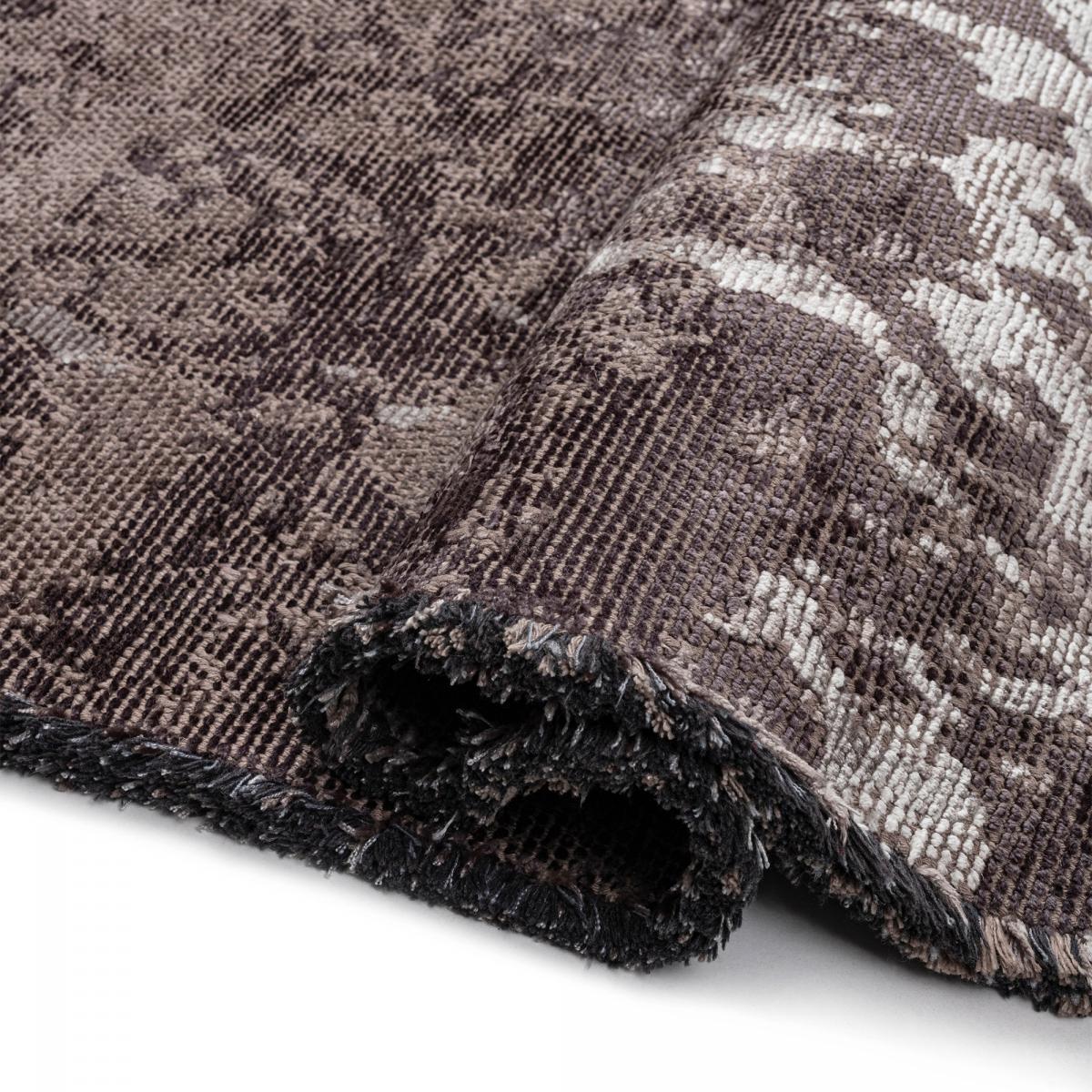 ATIGI Tapis salon kilim, Forme originale, Tissé à la main