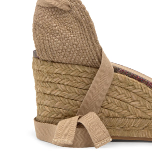 Sandalia de cuña Bilina en el icónico tejido jacquard by ETRO