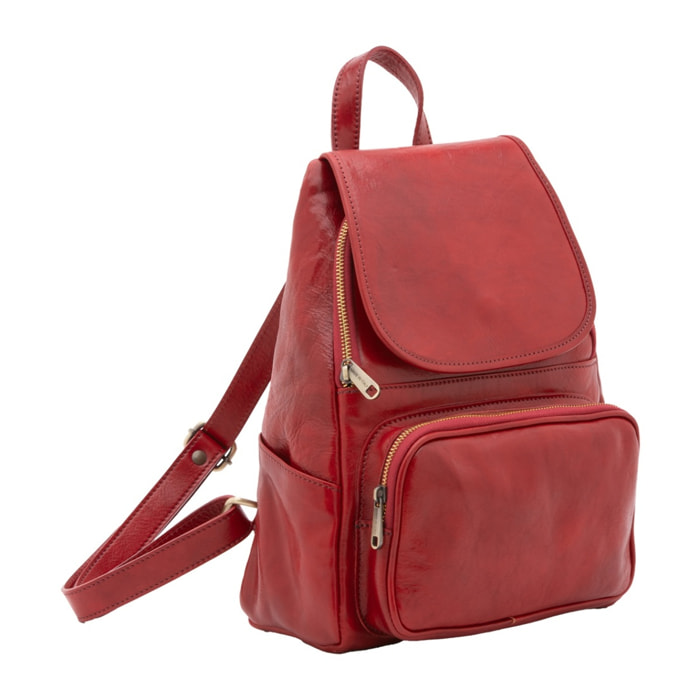 Borsa a spalla da donna - Modello False - Vera pelle - 34.0 x 26.0 x 16.0 cm