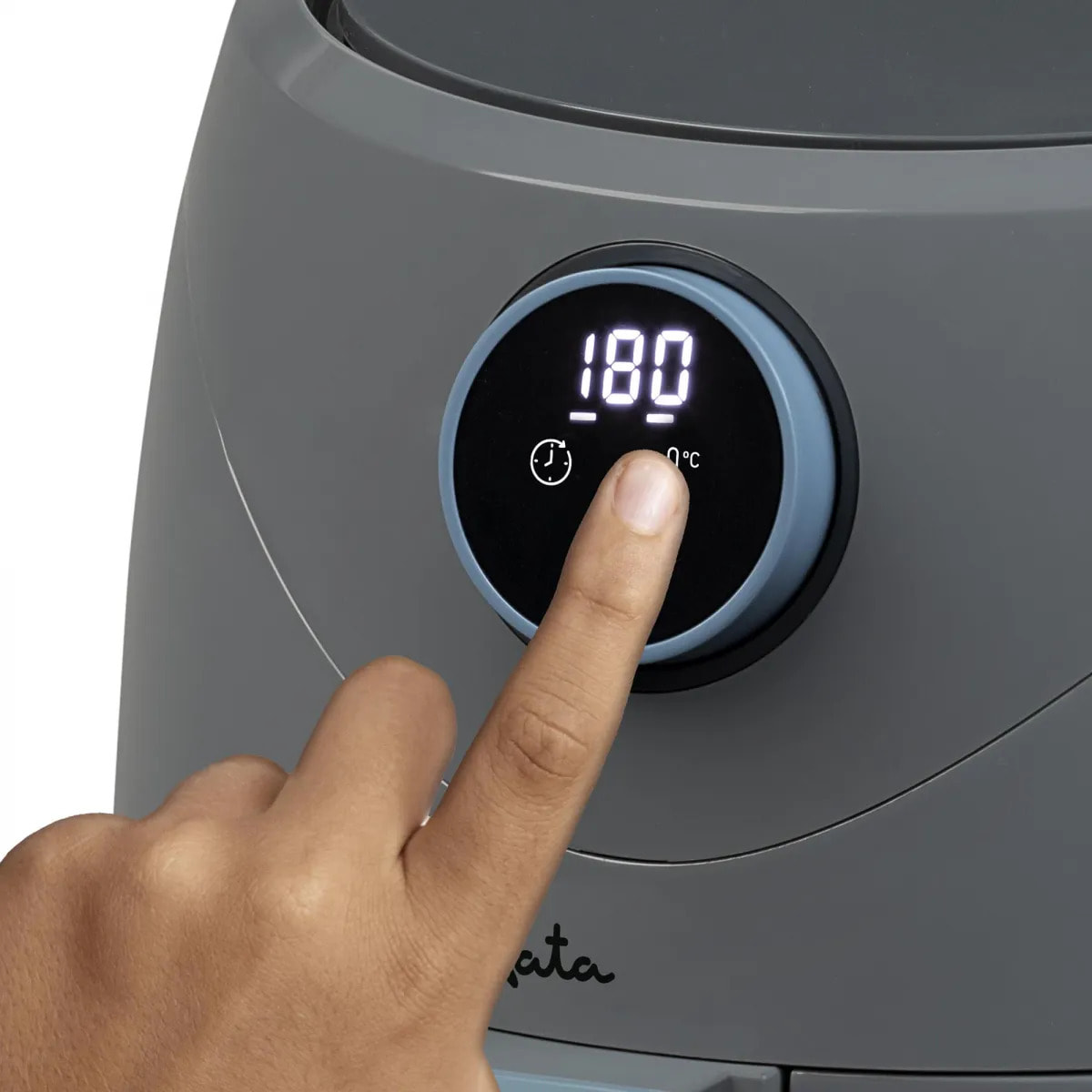 Freidora de aire JATA JEFR1229 de 5 litros. Hasta 200º. Con temporizador. Muy compacta