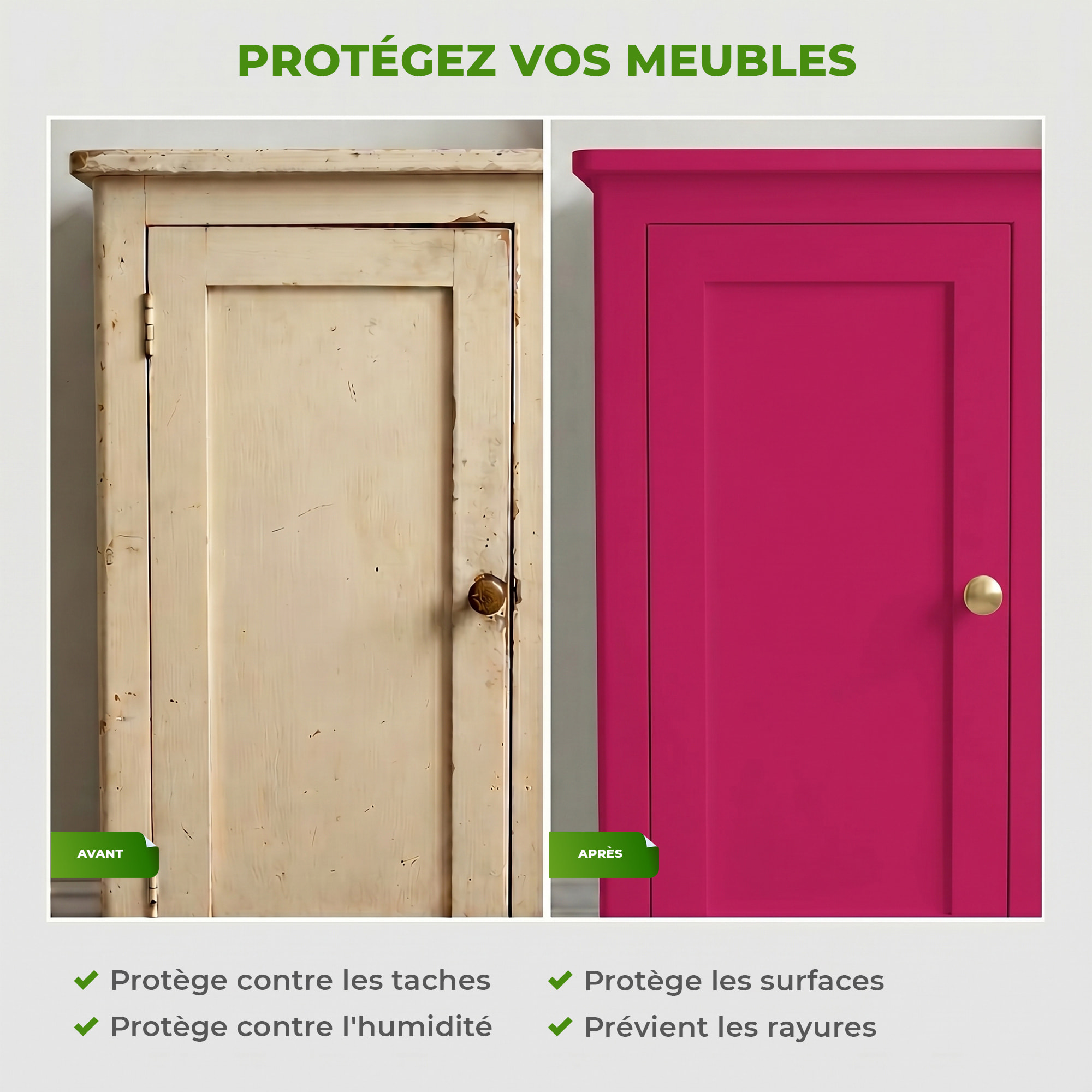 Rouleau adhésif décoratif Vinyle au Mètre - Fushia - Sticker Lavable Imperméable Mur Cuisine Meubles