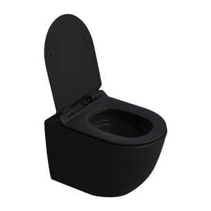 Pack WC bâti-support autoportant + WC suspendu sans bride Ceramia PixL avec abattant SoftClose + plaque (STCEPXBMT02-U)
