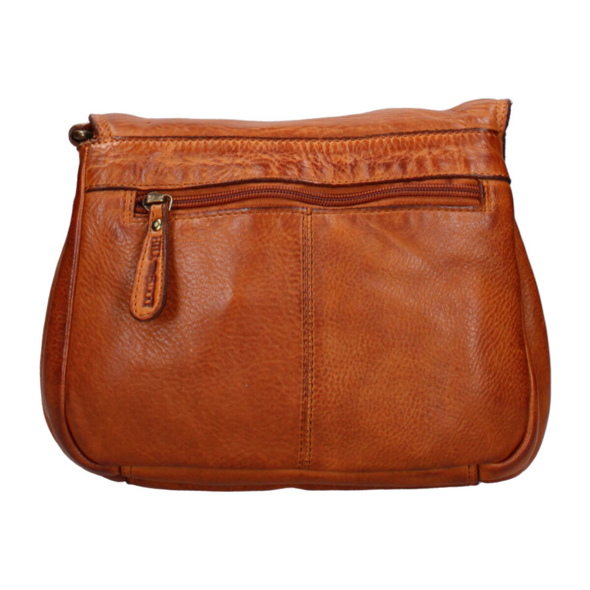 Borsa a tracolla  da uomo In Vera pelle Made in Italy 23x21x8 cm