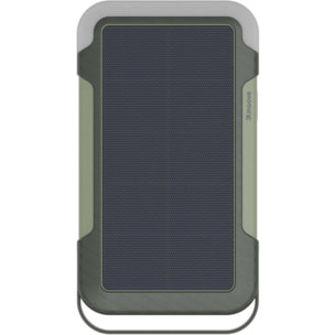 Batterie externe XMOOVE 16000 mAh SOLARGO POCKET lampe torche