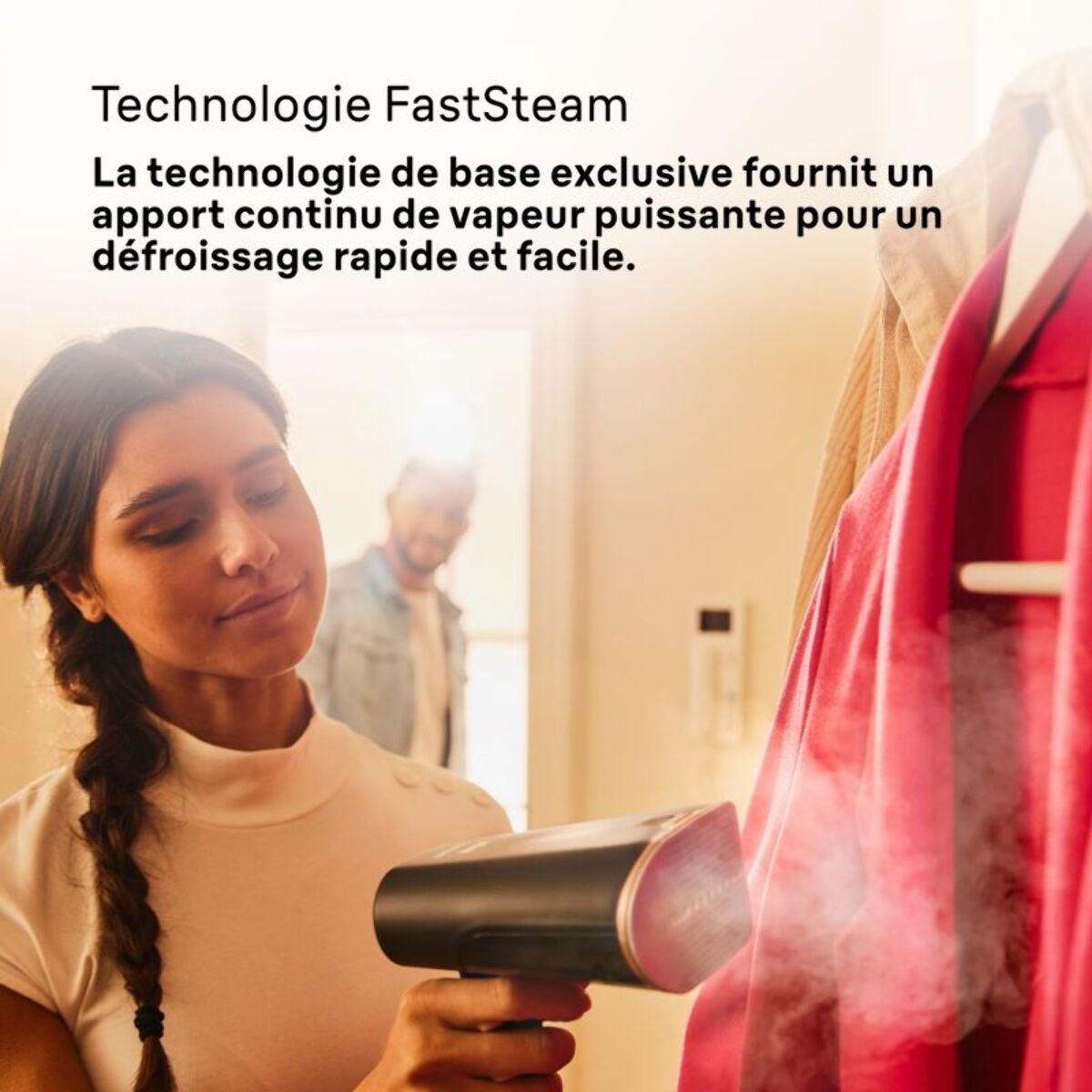 Défroisseur vapeur BRAUN vapeur QuickStyle 7 GS7077BK