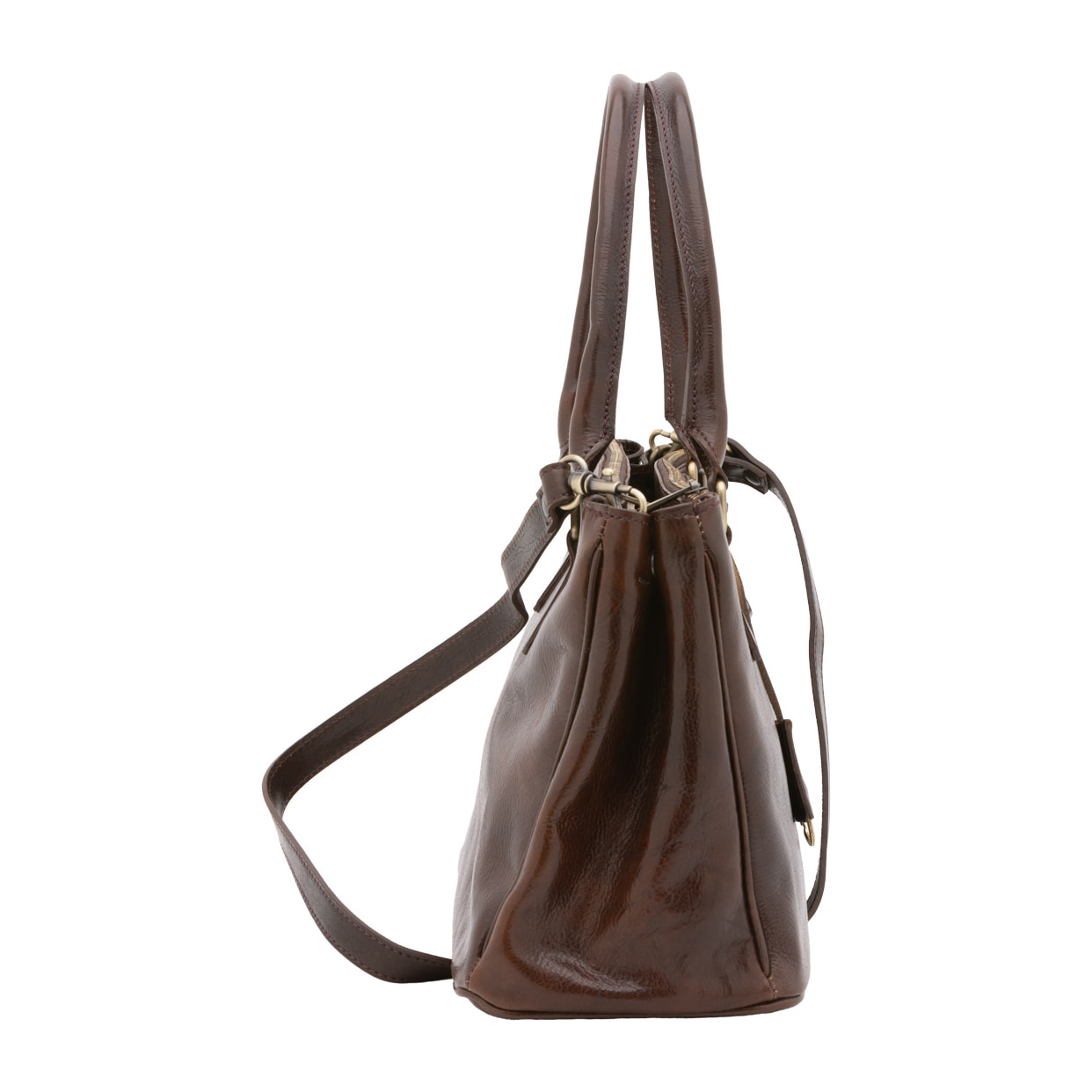 Borsa a tracolla  da donna In Vera pelle Made in Italy 35x23x16 cm