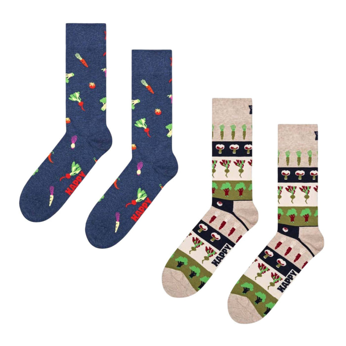 Calcetines 2 pack veggie