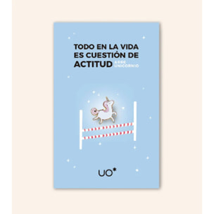 Postal "Todo es cuestión de actitud"