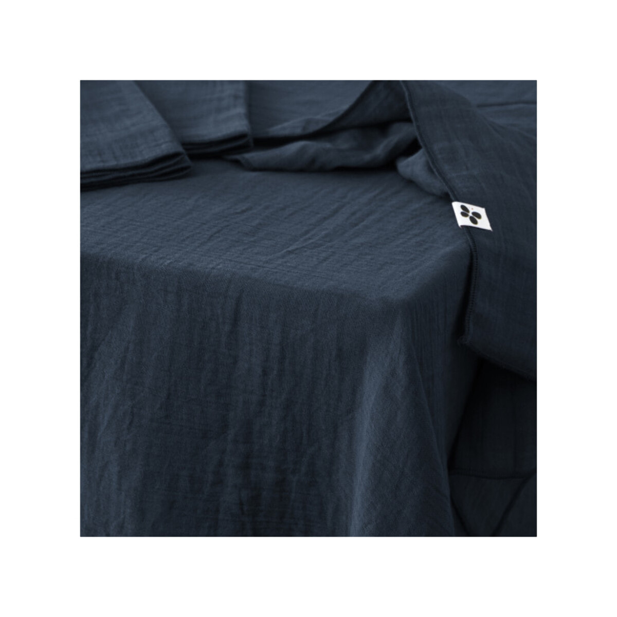 Nappe 150 x 250 cm double gaze de coton gaufrée - 9 coloris - GAIA