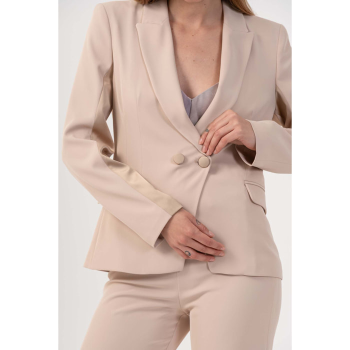 Kocca - Giacca monopetto sartoriale Donna, Tinta unita