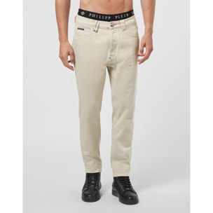 PHILIPP PLEIN Jeans taglio Carrot ICONIC PLEIN