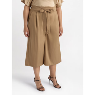 Fiorella Rubino - Pantalón popelina - Beige