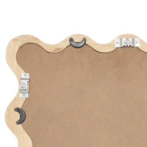 Miroir mural Brooke beige 62x48cm