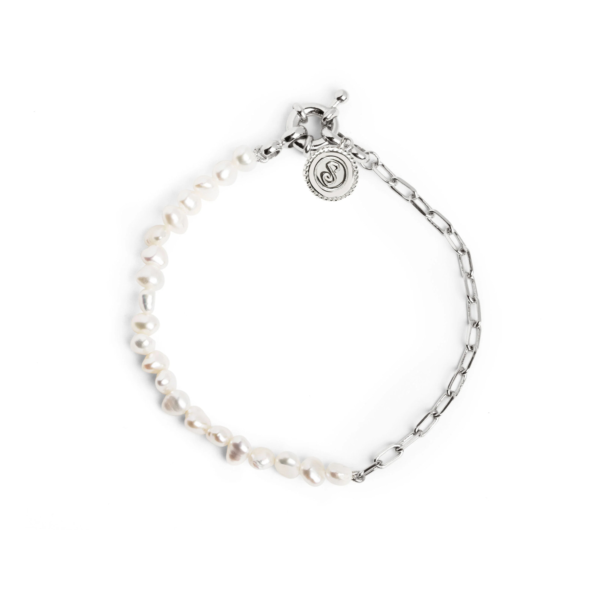 Pulsera Chic Pearl Acero