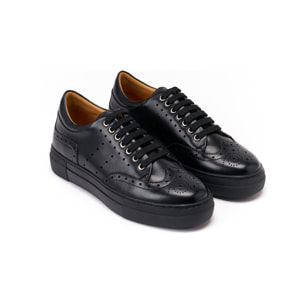 Sneaker British Passport Nero