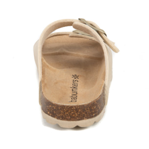 Sandalia BABUNKERS DORADO