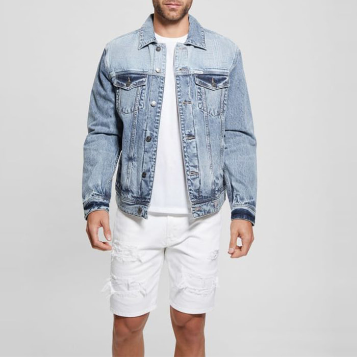 Veste Dean - 100% coton - bleu denim