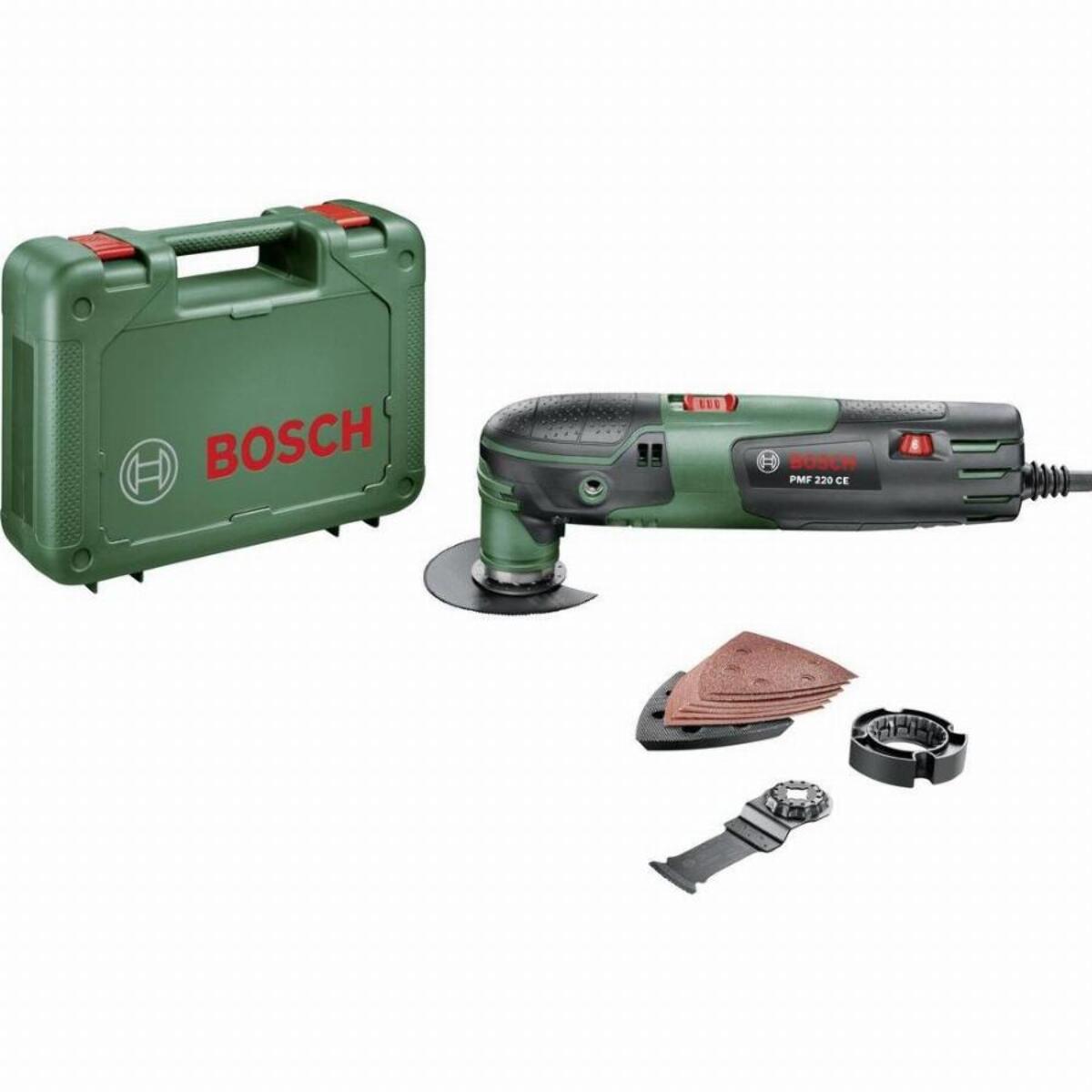 Herramienta multifunción BOSCH PMF 220 CE - 220W - Con caja de accesorios - 0603102000