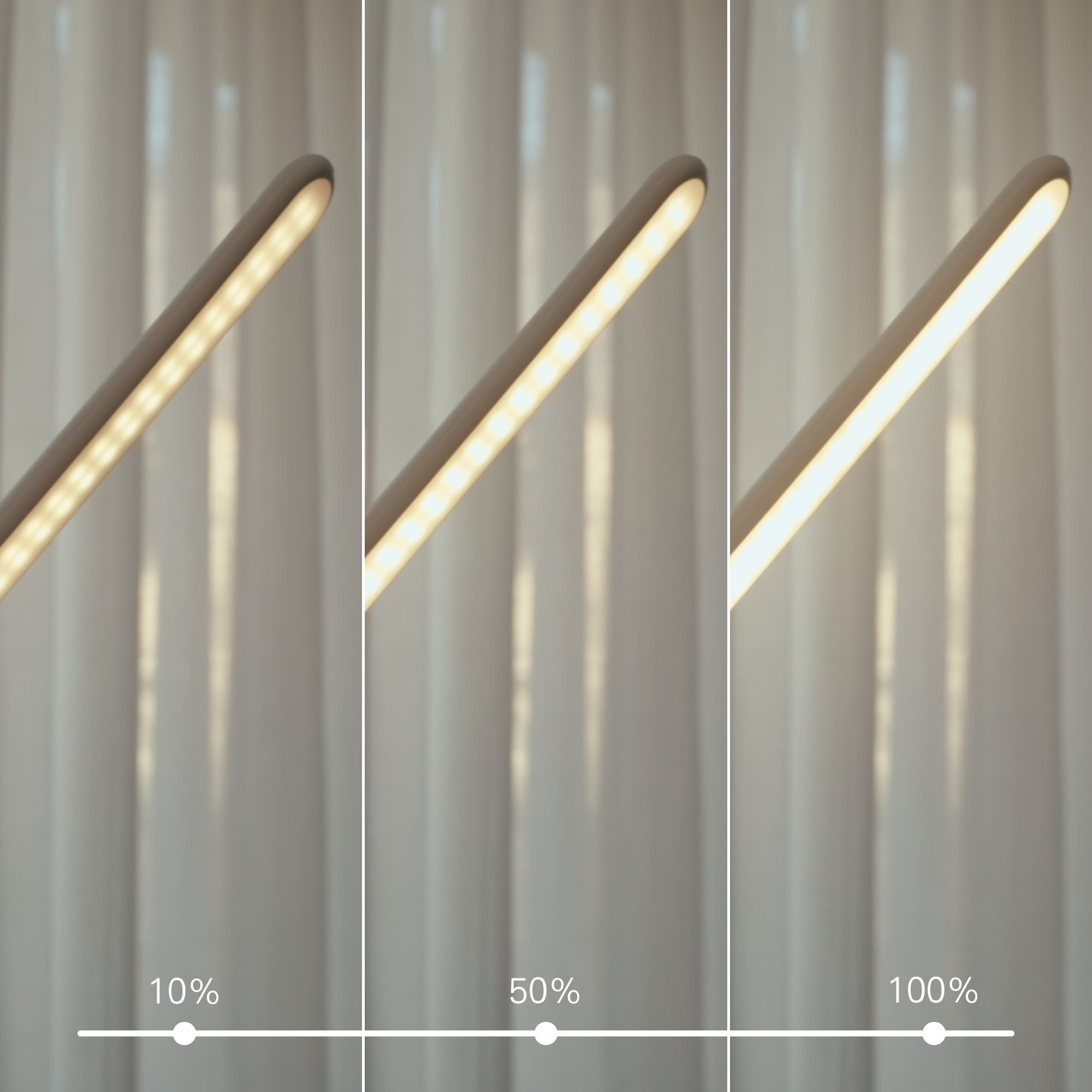 Forlight Page Lámpara Flexo de Escritorio LED con Batería Luz Neutra de Intensidad Regulable. Flexo para Escritorio Blanco
