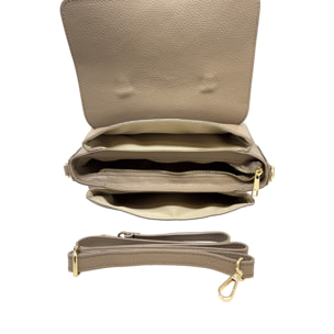 Borsa a Mano Elegante in Vera Pelle Made in Italy
