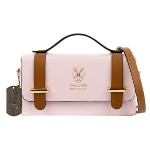 Bellante Bolso bandolera Mujer.Piel auténtica Ruga