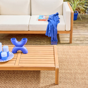 Salon de jardin bois d'acacia 4 places ORUNI