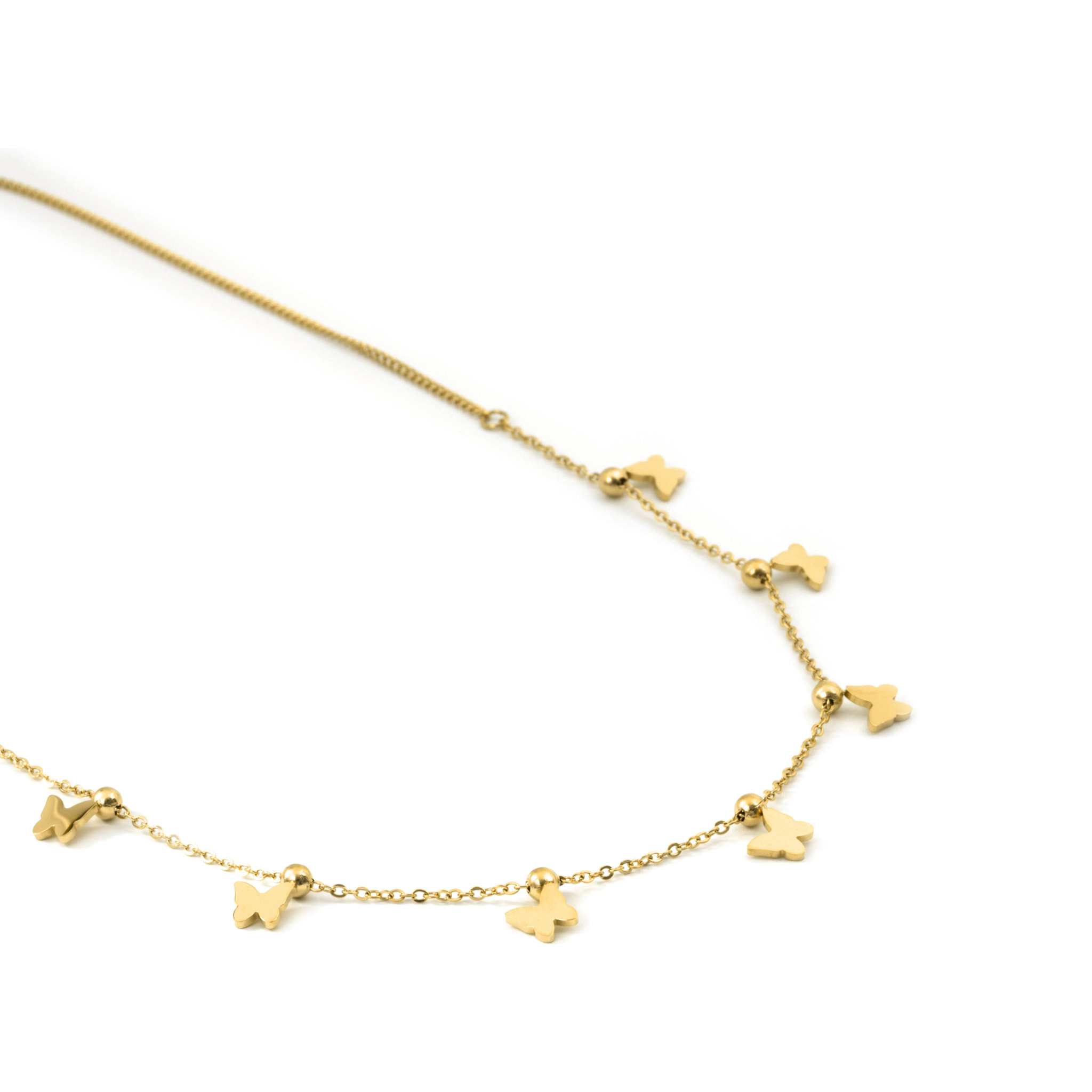 Collar Prokhi acabado oro amarillo 18k