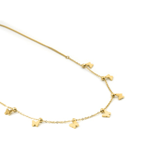 Collar Prokhi acabado oro amarillo 18k