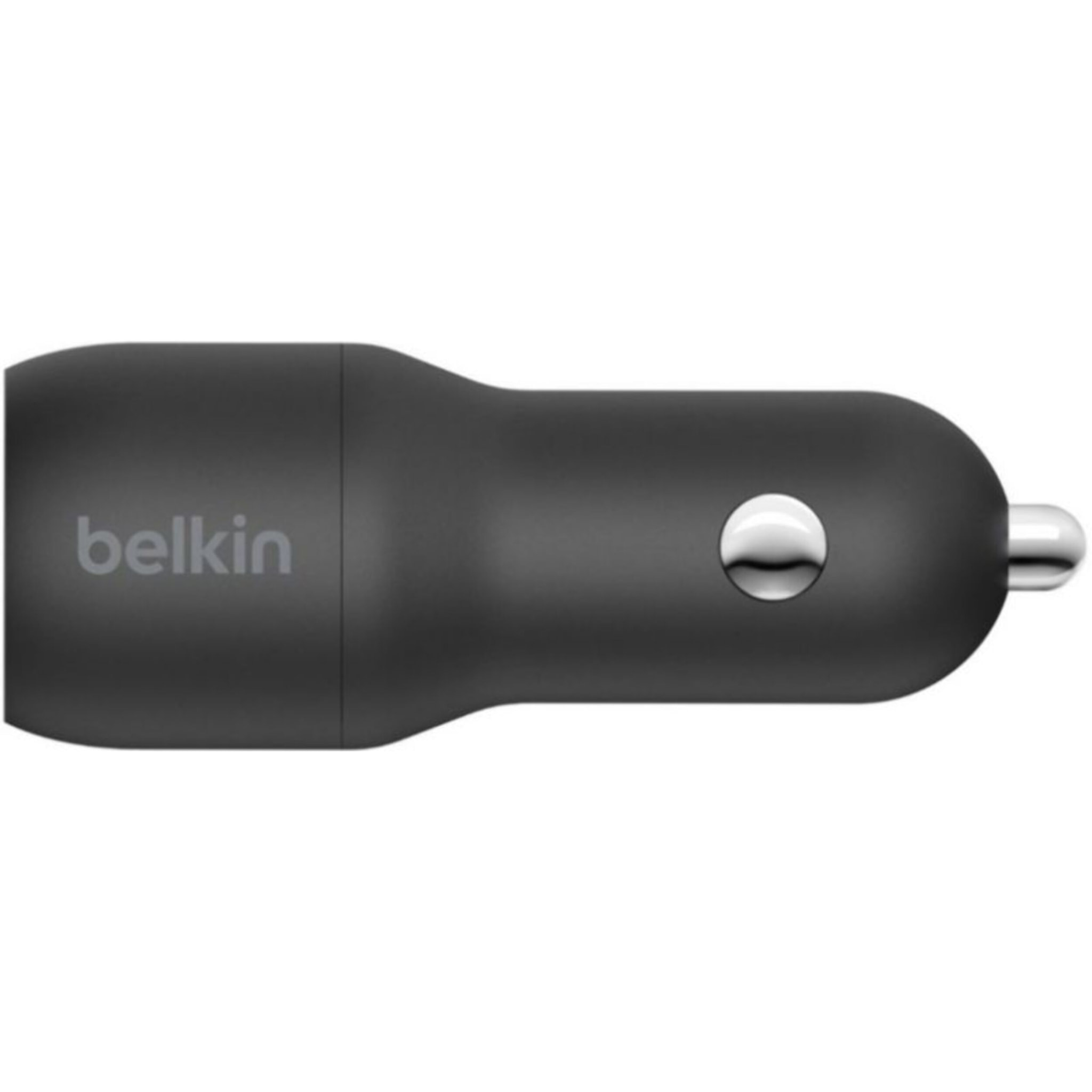Chargeur BELKIN 24W 2xUSB-A/USB-C 1m noir