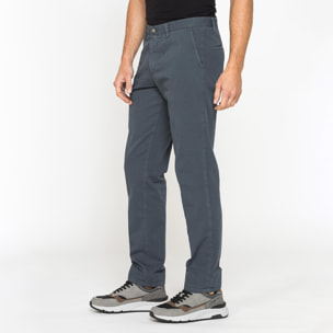PANTALONE CHINO DA UOMO IN GABARDINA LEGGERA DI COTONE