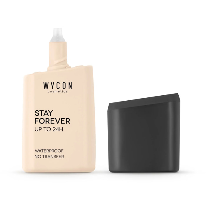 STAY FOREVER Fondotinta waterproof, long lasting 24h e no transfer