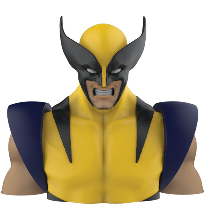 X-men Marvel Salvadanaio Busto Wolverine Deluxe 20 Cm Semic