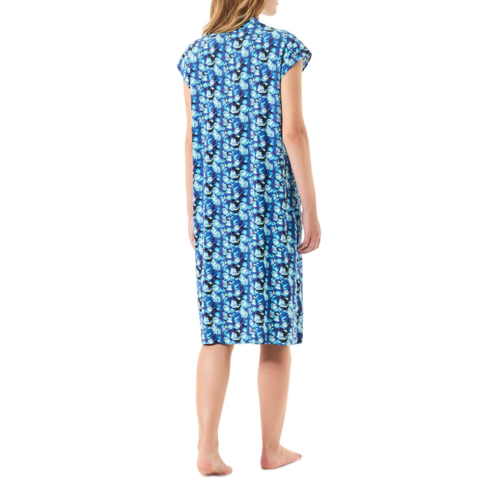 Vestido Viscosa Abotonado