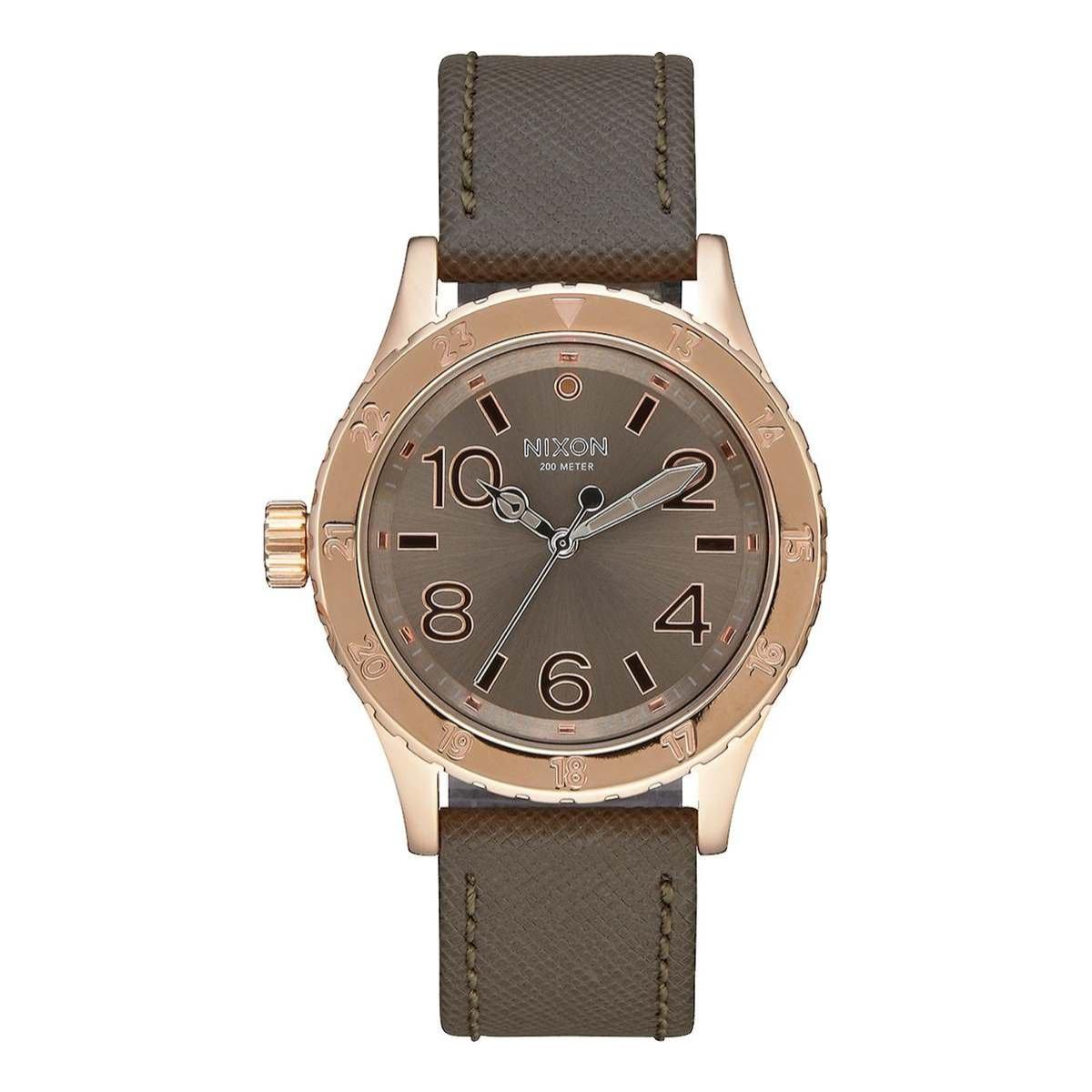 Reloj Nixon A467 2214 00 Unisex Analogico Cuarzo con Correa de Piel