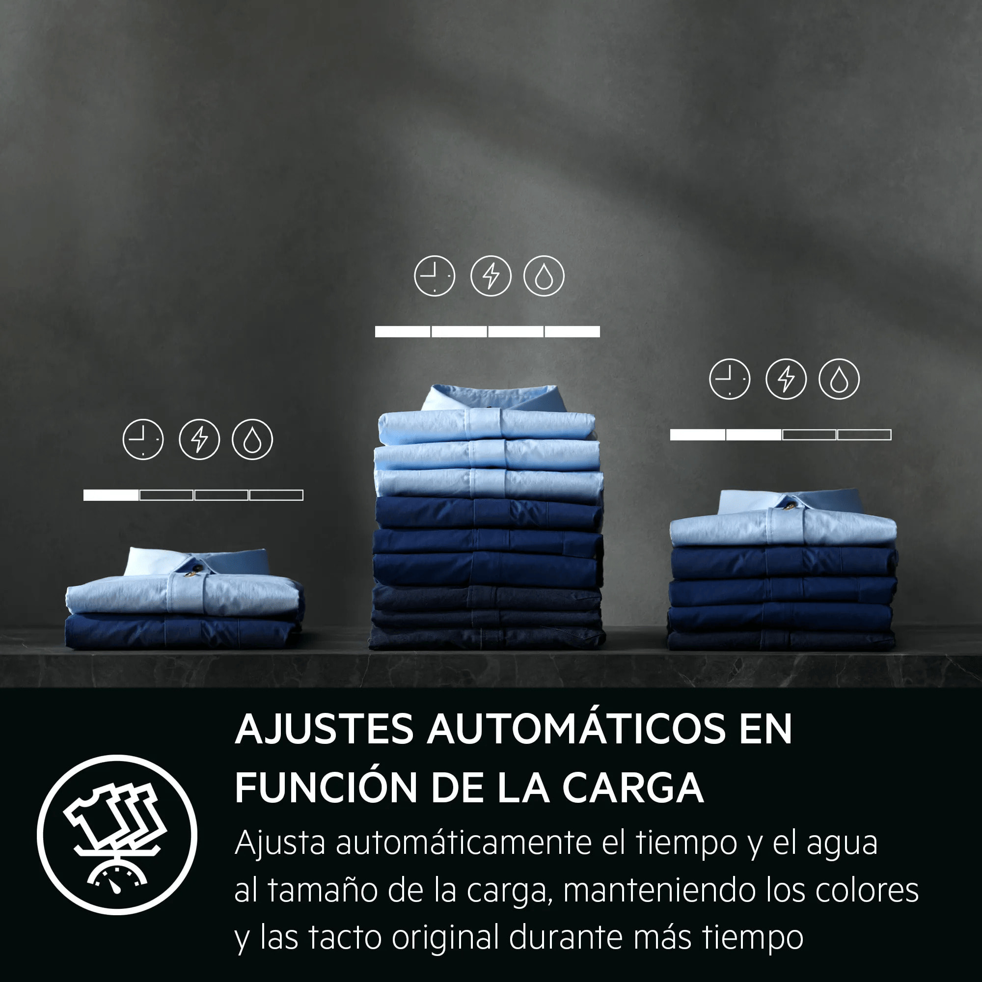 AEG Lavadora integrable Serie 7000 ProSteam® de 8.0 kg LFN7E8436F