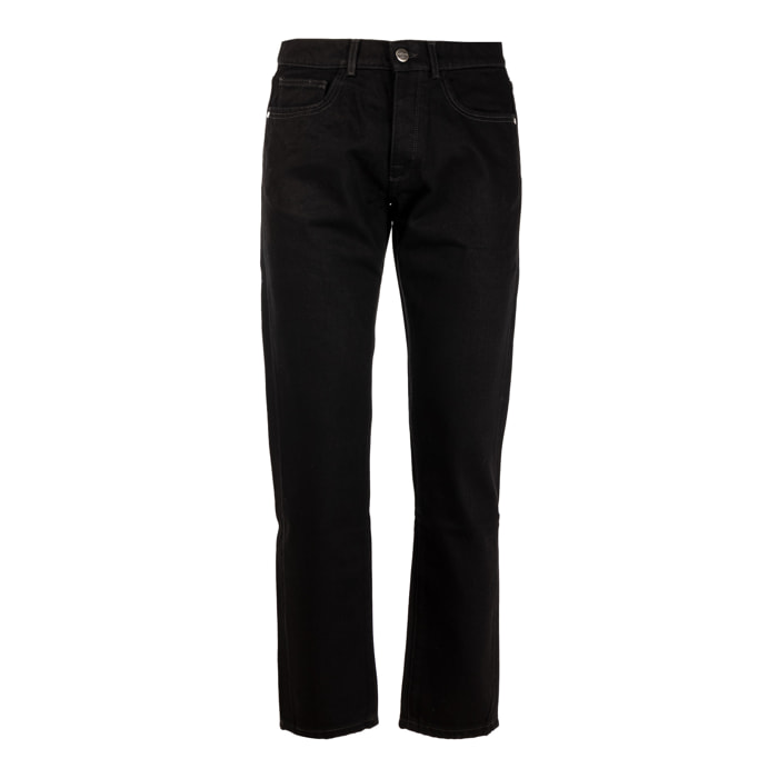 REIGN jeans uomo denim nero